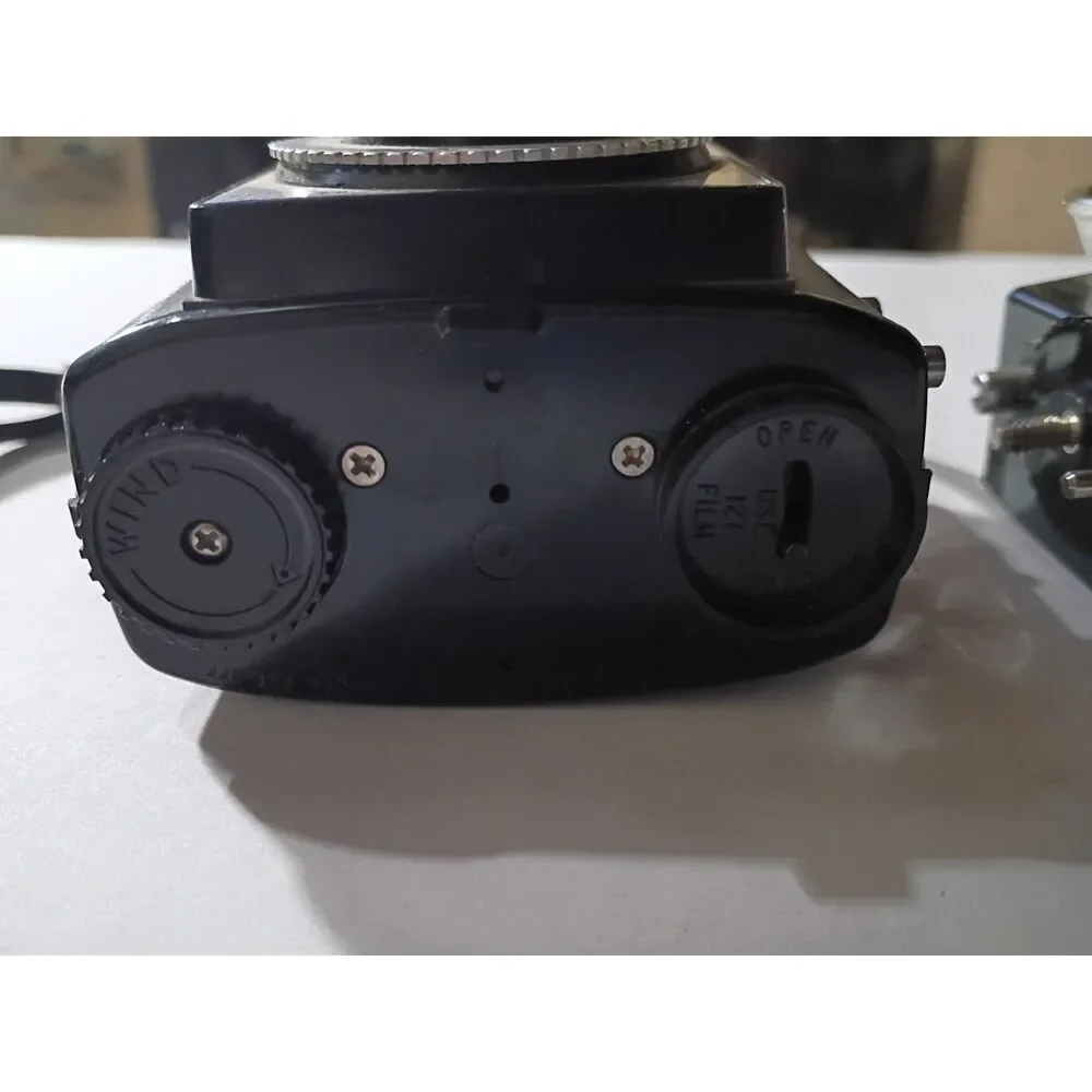 Vintage Kodak Brownie Starmeter (1960–1965) 127-film Camera w Supermite Flash